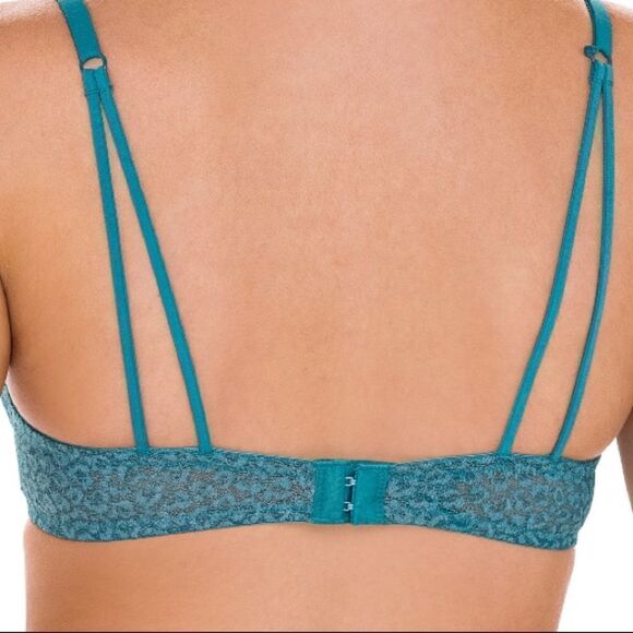 Lace Racerback Push Up Bra - Picture 4 of 5